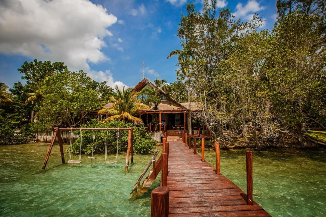 Hotel Rancho Encantado Bacalar Exterior photo